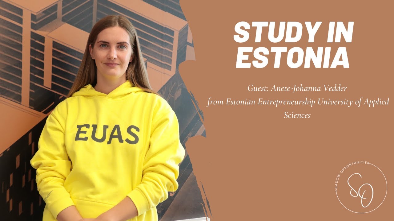 Study in Estonia at Estonian Entrepreneurship University of Applied Sciences!
