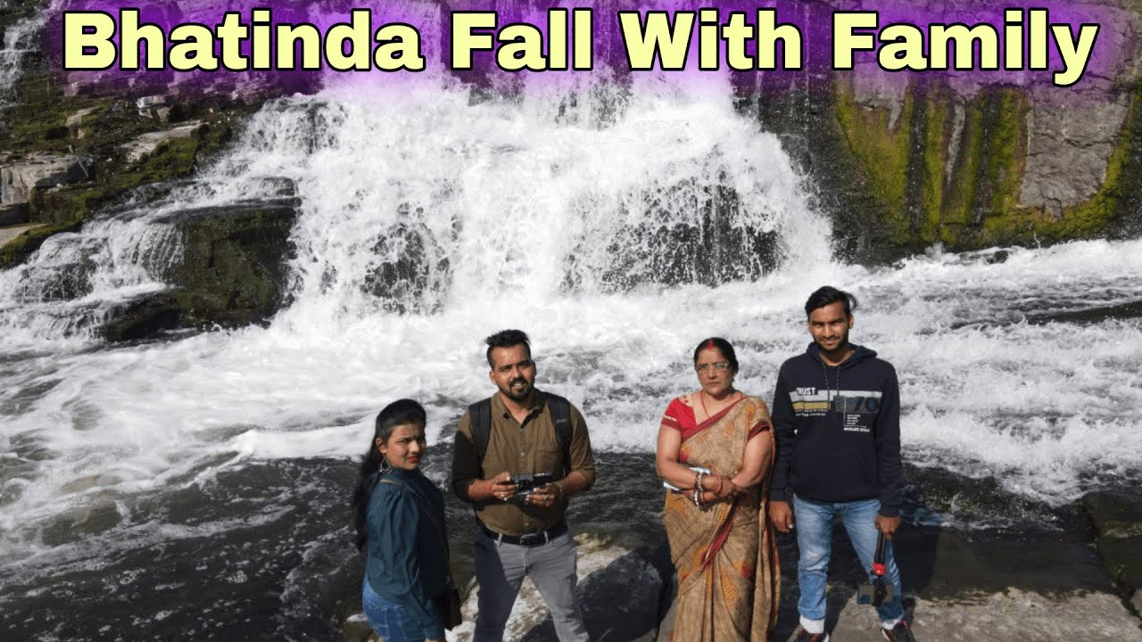 Bhatinda Fall Dhanbad With Family | Water Fall Drone View || Tourist Place || Best Picnic Spot