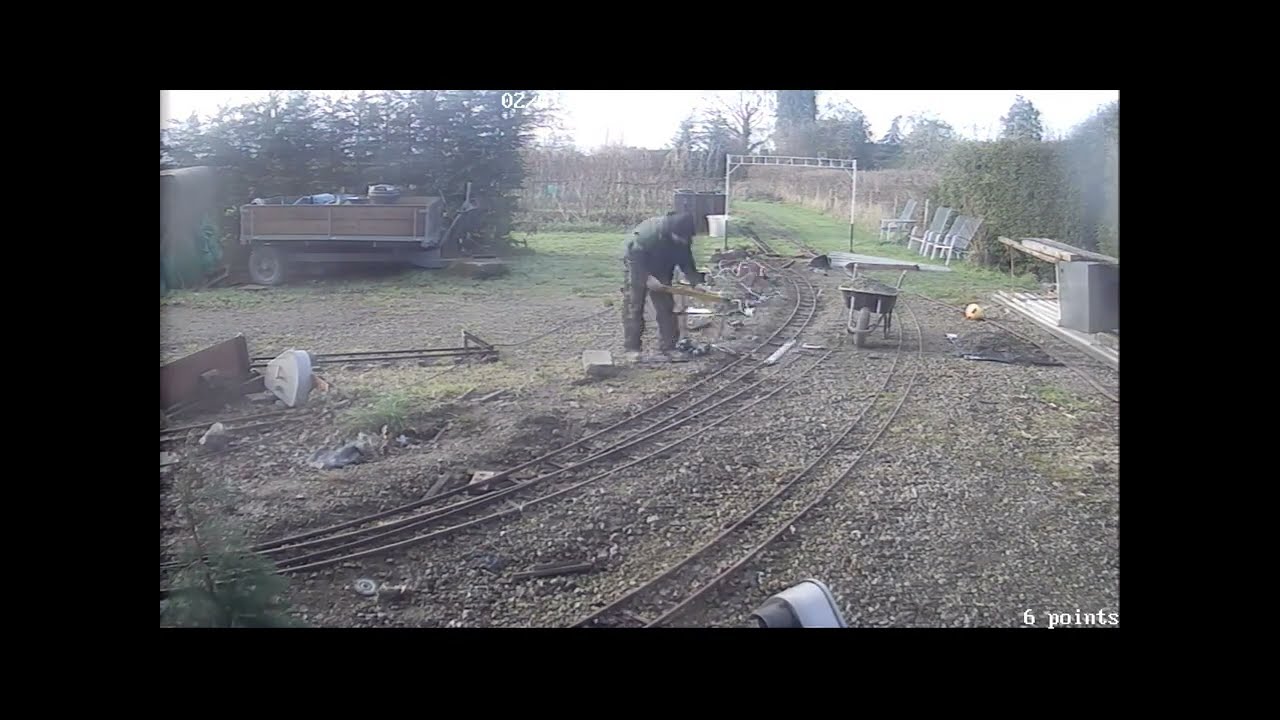 Platform 2 extension time lapse 7 1/4 gauge