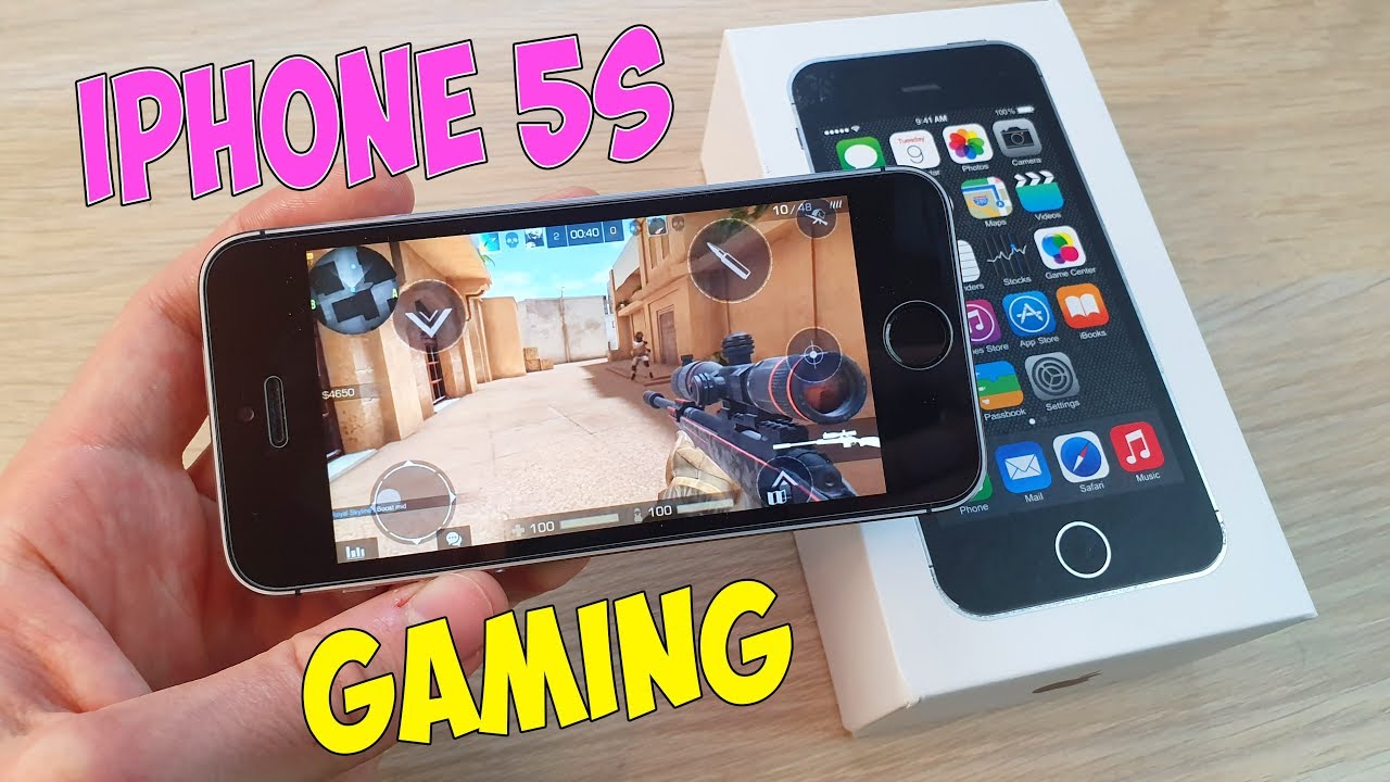 IPHONE 5S GAMING TEST IOS 12.4.2 (APPLE A7) - ИГРОВОЙ ТЕСТ!