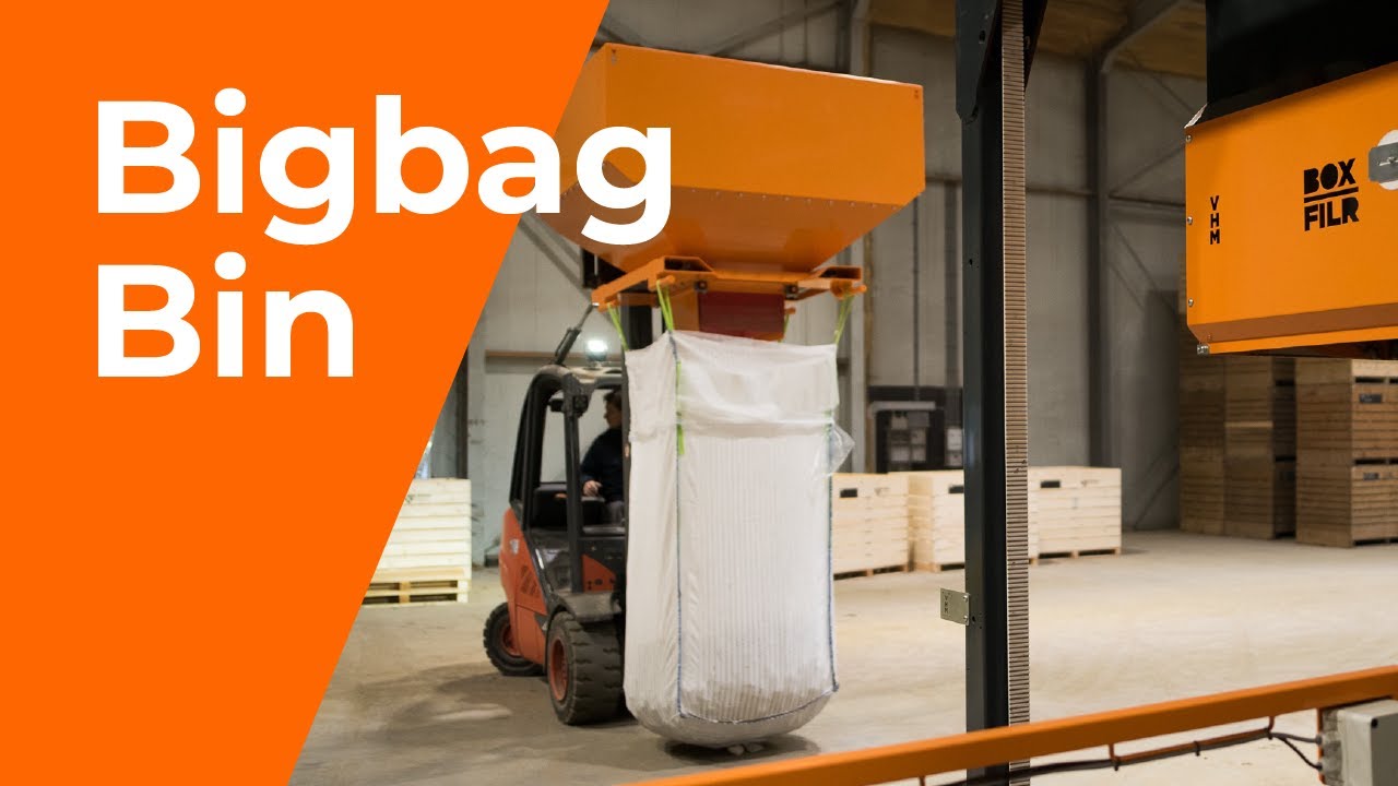 BigbagBin • Filling bigbags • Bigbags vullen | VHM Machinery