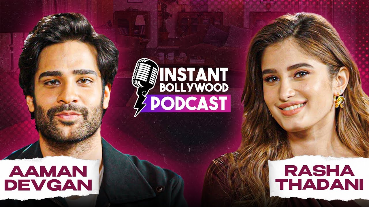 Rasha Thadani & Aaman Devgan on Nepotism, Debut Pressure & Family Bonds | #podcast  EP O1