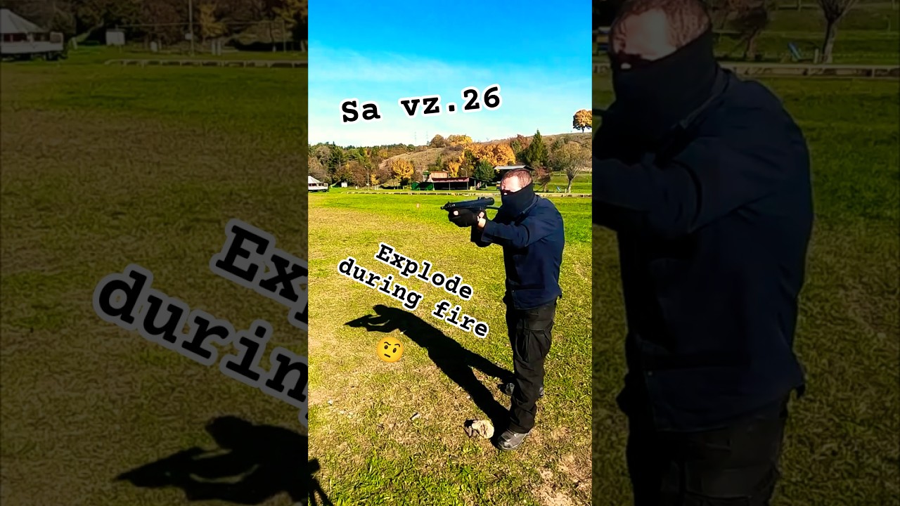 Sa vz.26 7,62x25 vz.25 #shorts #foryou #airsoft #gaming #fps #pov #gun#hunting #nature #asmr #girl