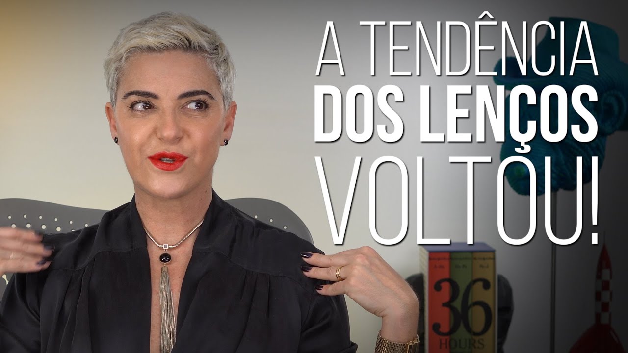 Lenços amarrados no pescoço | Tendência 2023