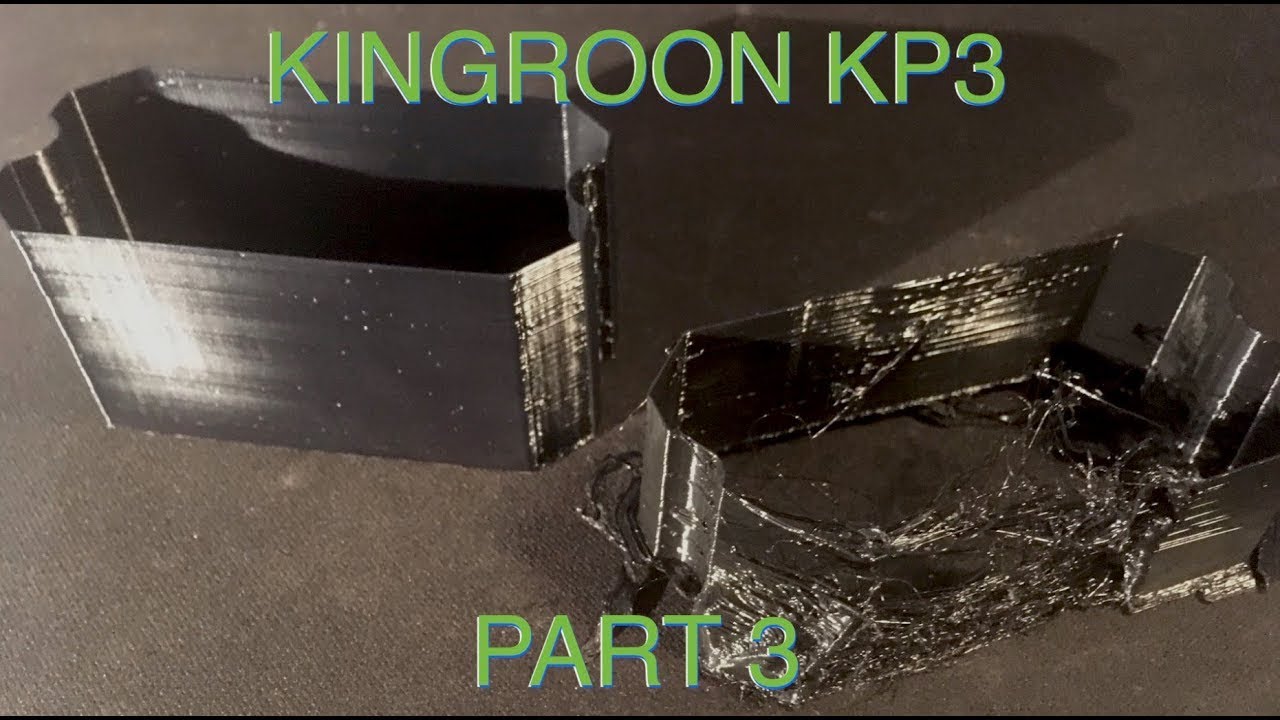 Kingroon KP3s part 3: further evaluation and tougher print testing
