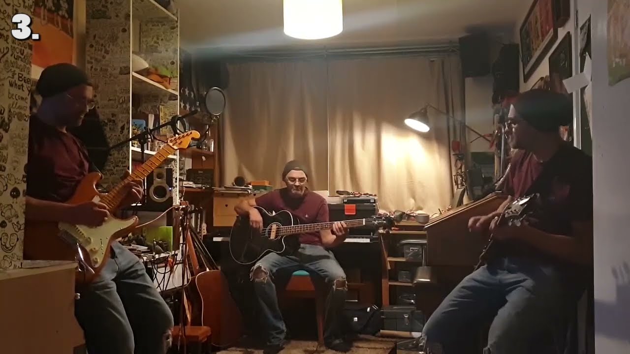 British Instrumental TV Themes(INTRO), 3 Guitar Medley By Gal (Mark Gallagher)