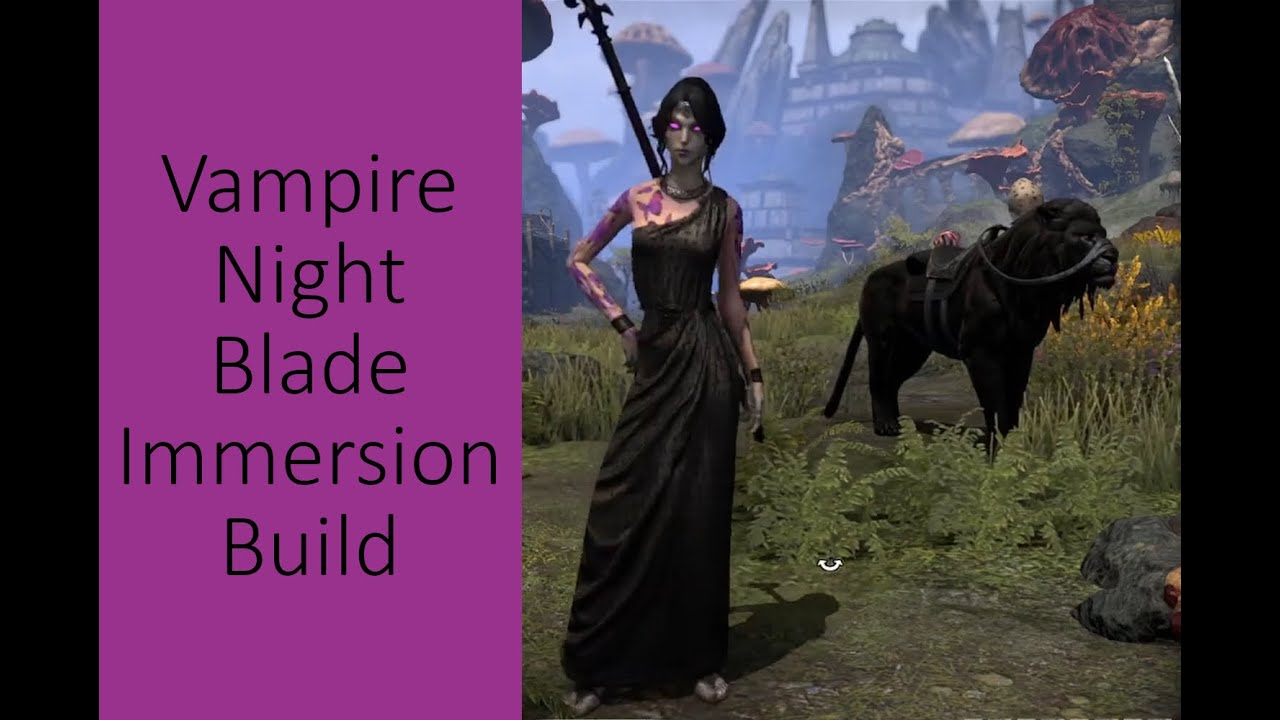 ESO - Nightblade Vampire RP-Build (PvE Only!)