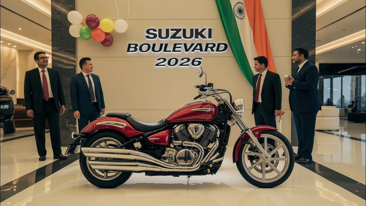 Suzuki Boulevard 2026 REVEALED 😱 | New Cruiser Look, Massive Power & Premium Features!