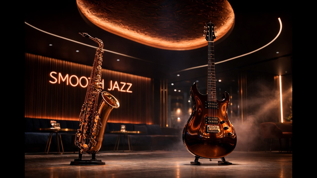 Smooth Jazz & Soul R&B – Saxophone & Guitar Chill Vibes for Work, Study & Relax
