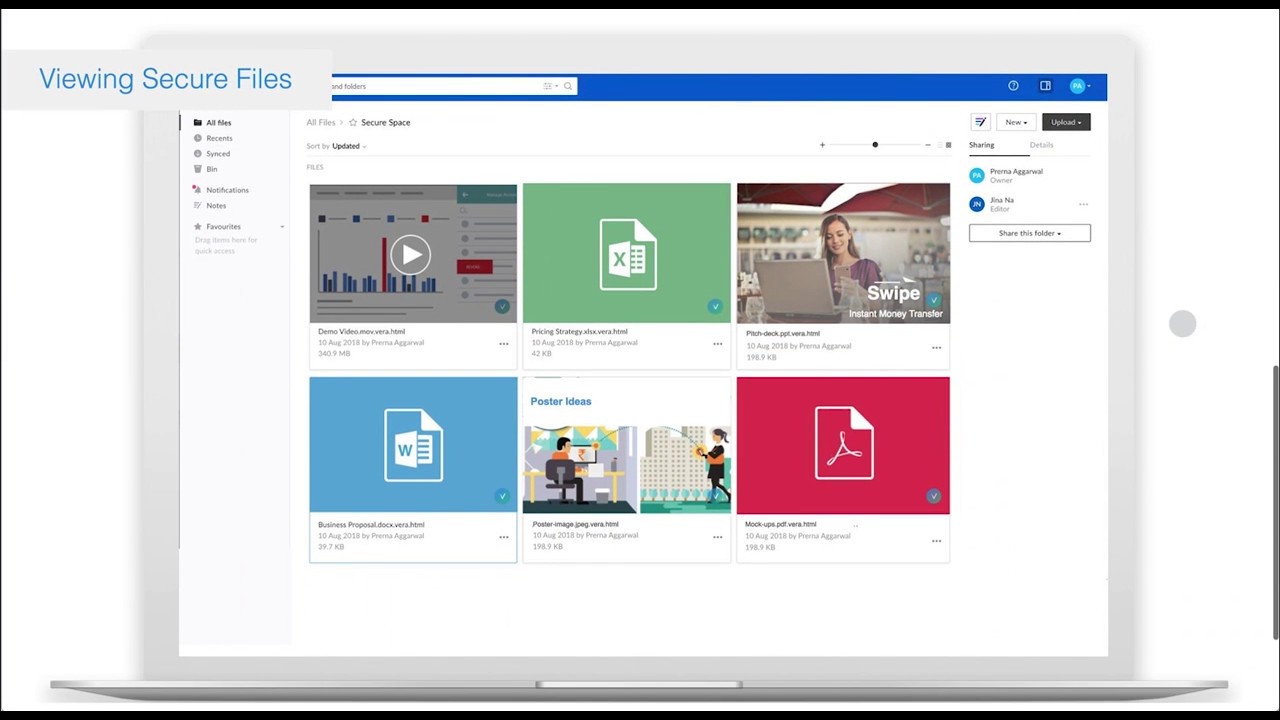 Demo: Secure Content Beyond Box