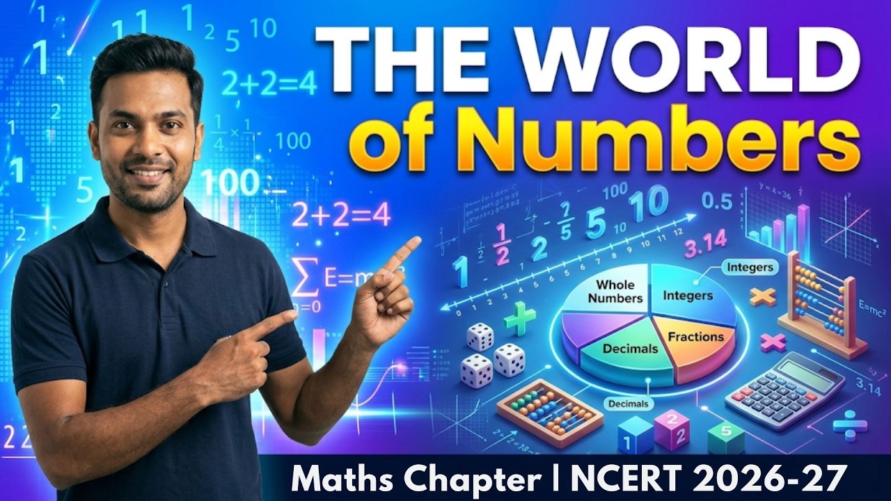 Chapter 3: The World of Numbers | Class 9 Maths Ganita Manjari | NCERT Explainer
