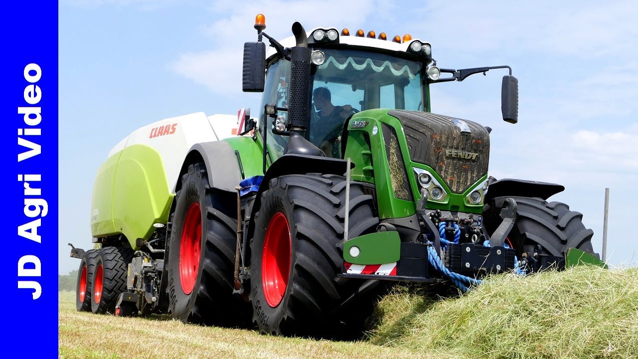 Fendt 828 + 211 | Claas Quadrant 5200RC | Kuhn | Balen persen | Pressing bales | Jan Bakker Dronten
