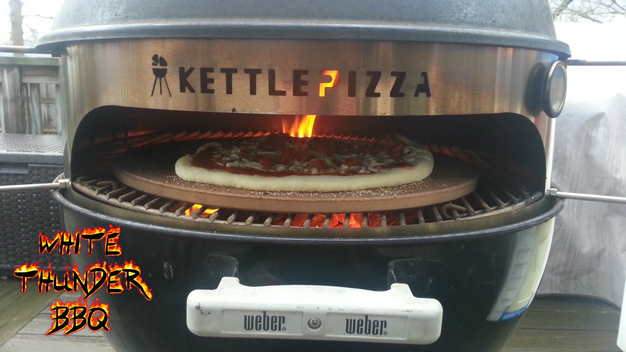4 Wood-Fired Personal Pizzas cooked in 20 minutes on the Kettlepizza- How to cook on the Kettlepizza