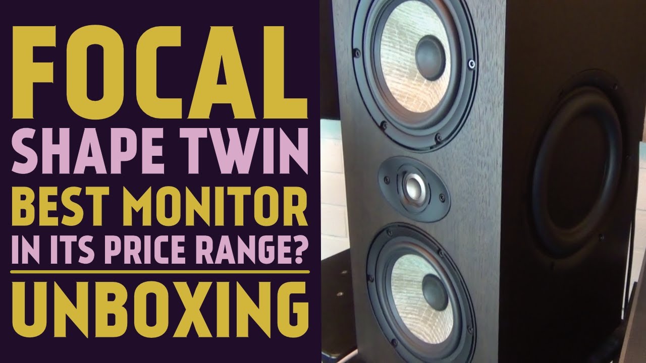 Focal Shape Twin - Unboxing - The best studio monitor in its price range?