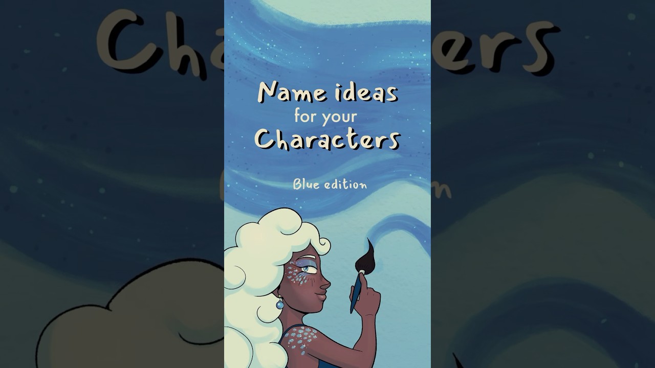 name ideas for your characters: blue edition 💙🦋 #writing #originalcharacter #oc #writingideas #ocs