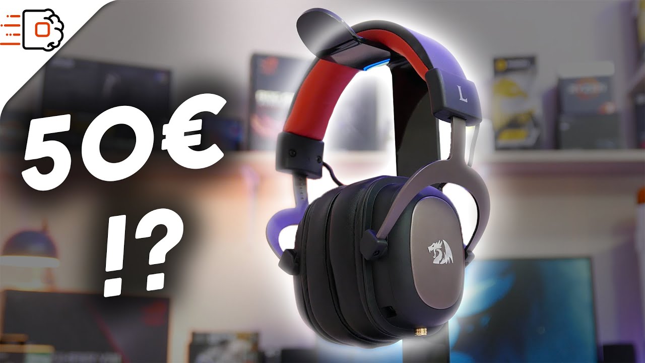 JEFTIN HYPERX CLOUD!? - REDRAGON H510 ZEUS - 4K