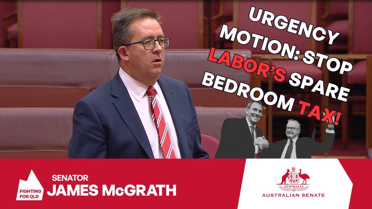 URGENCY MOTION: STOP LABOR'S SPARE BEDROOM TAX!