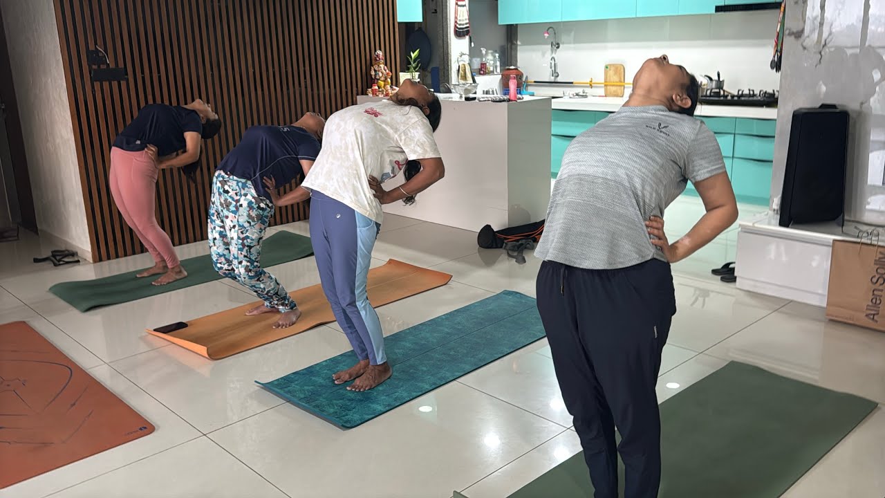 LIVE YOGA CLASS 🔴| BACKBENDING AND FORWARD BEND #yoga 