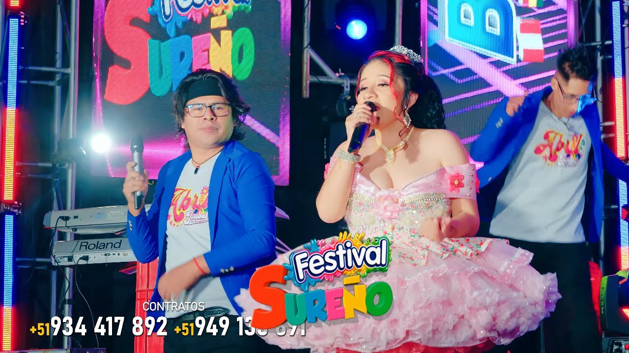 Abril Isabel MIX FRANCO ROJAS ♫ Festival Sureño 4K 2025