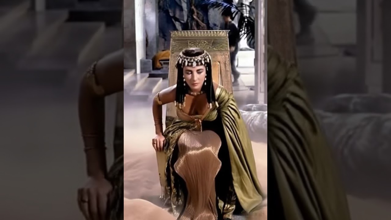 Wait…AI Cleopatra discovers modern makeup tutorials and gets offended 😤👑 
