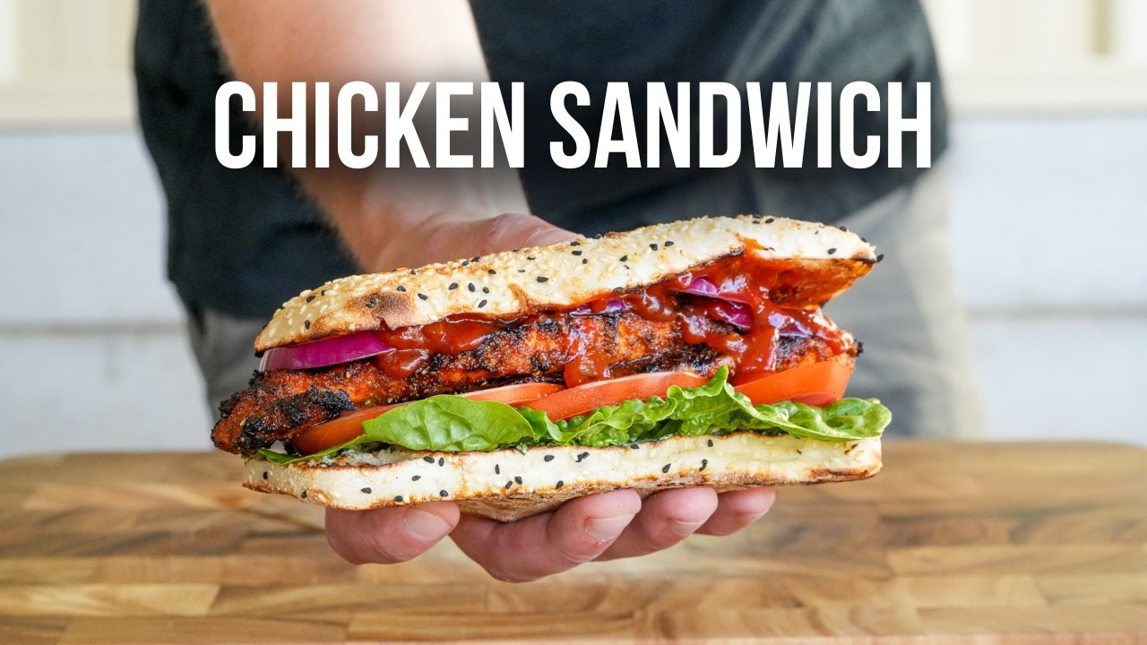 GRILLED CHICKEN SANDWICH | 25 Minute Sandwich Recipes