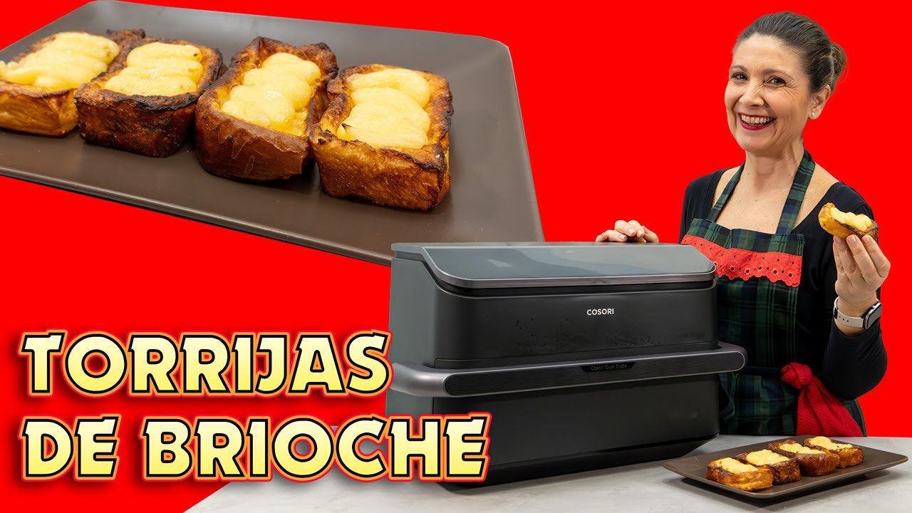 ¡Prueba la Mejor Receta de Torrijas de Brioche con Crema Pastelera en Air Fryer!