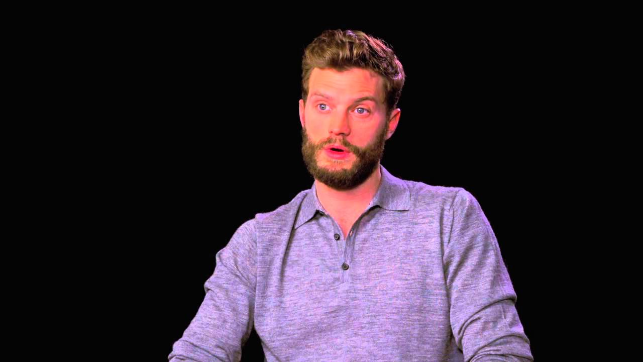 Fifty Shades of Grey: Jamie Dornan On Set Interview | ScreenSlam
