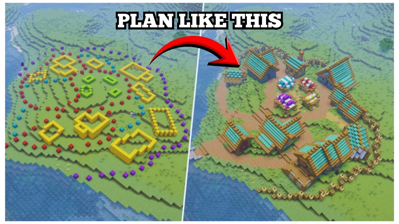 How To Plan And Build an Awsome Village (In under 5 Minutes)