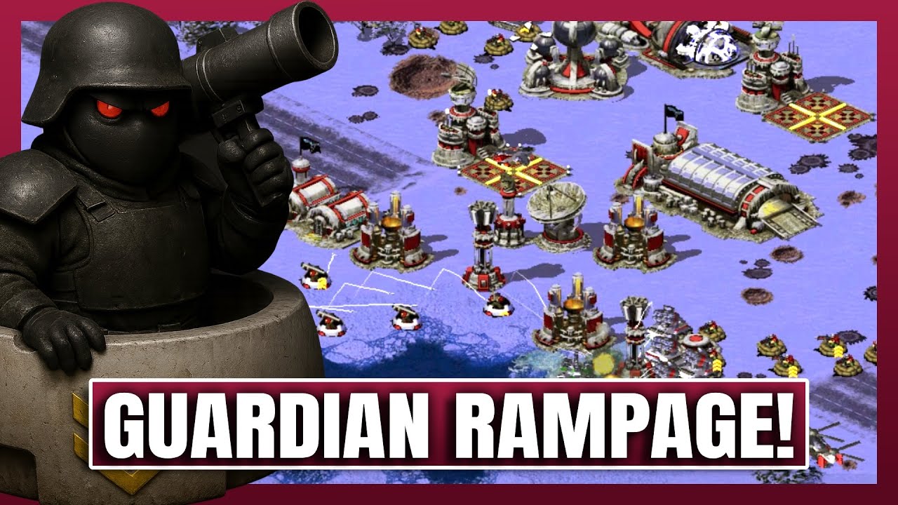 Red Alert 2 | Tundra Conditions | (7 vs 1 + Superweapons)