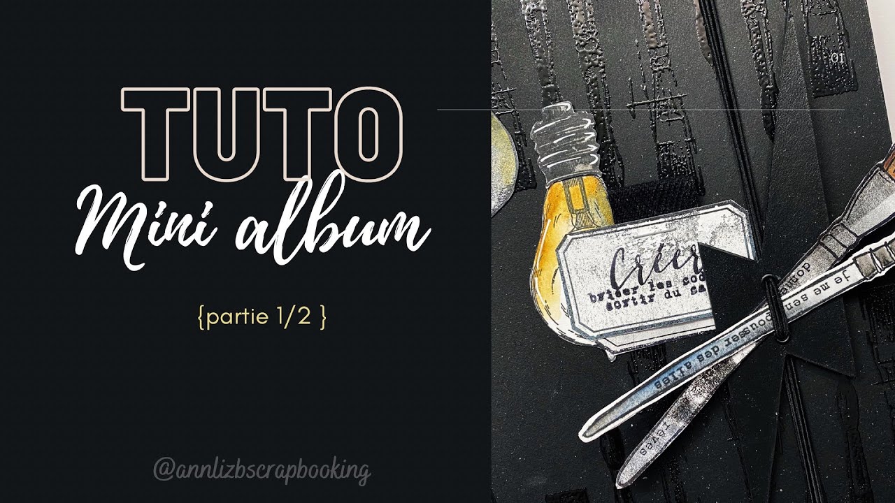 Tuto mini album « street art » partie 1/2