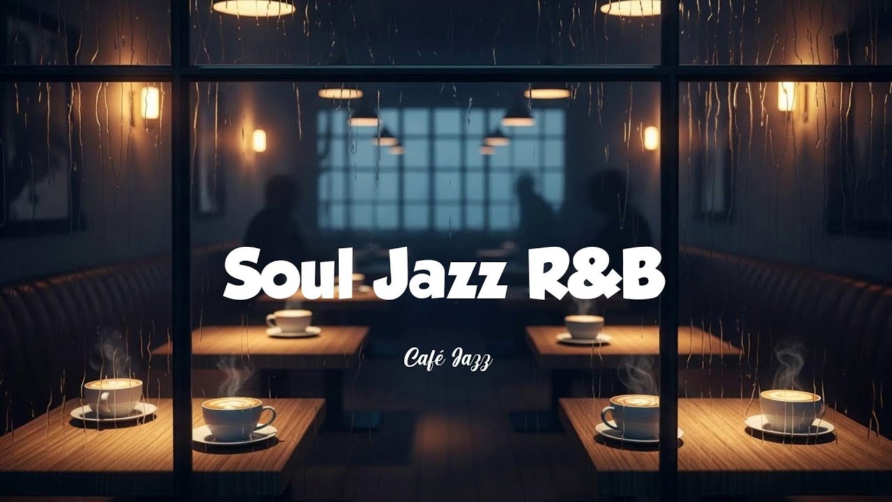 Late Night Jazz R&B 🌧️ Chill Music for Driving