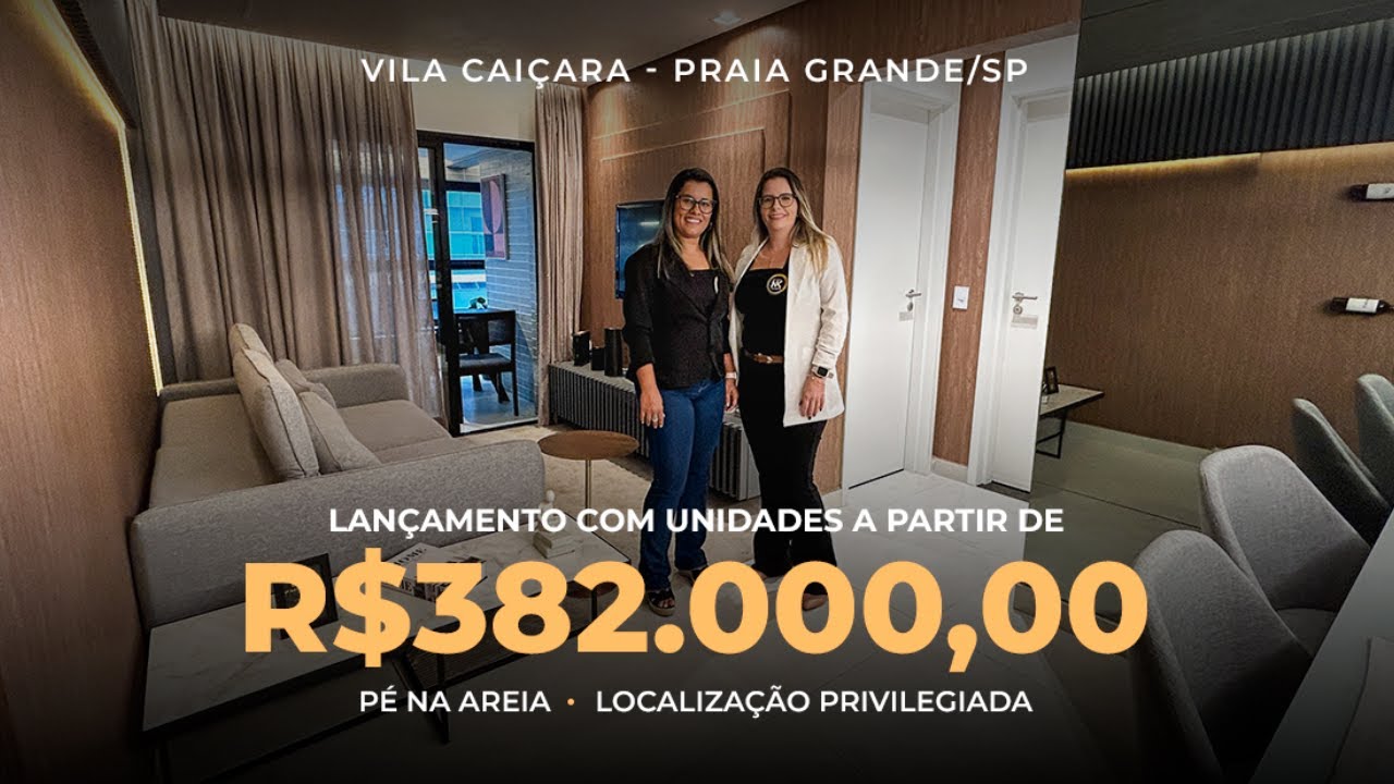 APARTAMENTOS À BEIRA-MAR 🏖️ NA VILA CAIÇARA: SEU NOVO LAR OU INVESTIMENTO A PARTIR DE R$382MIL