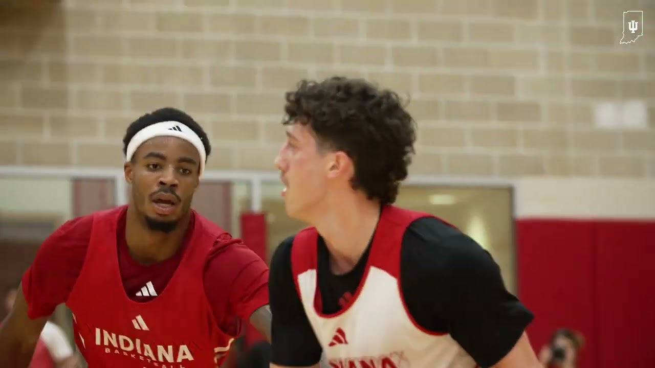 IU basketball open practice scenes:  July 30, 2025