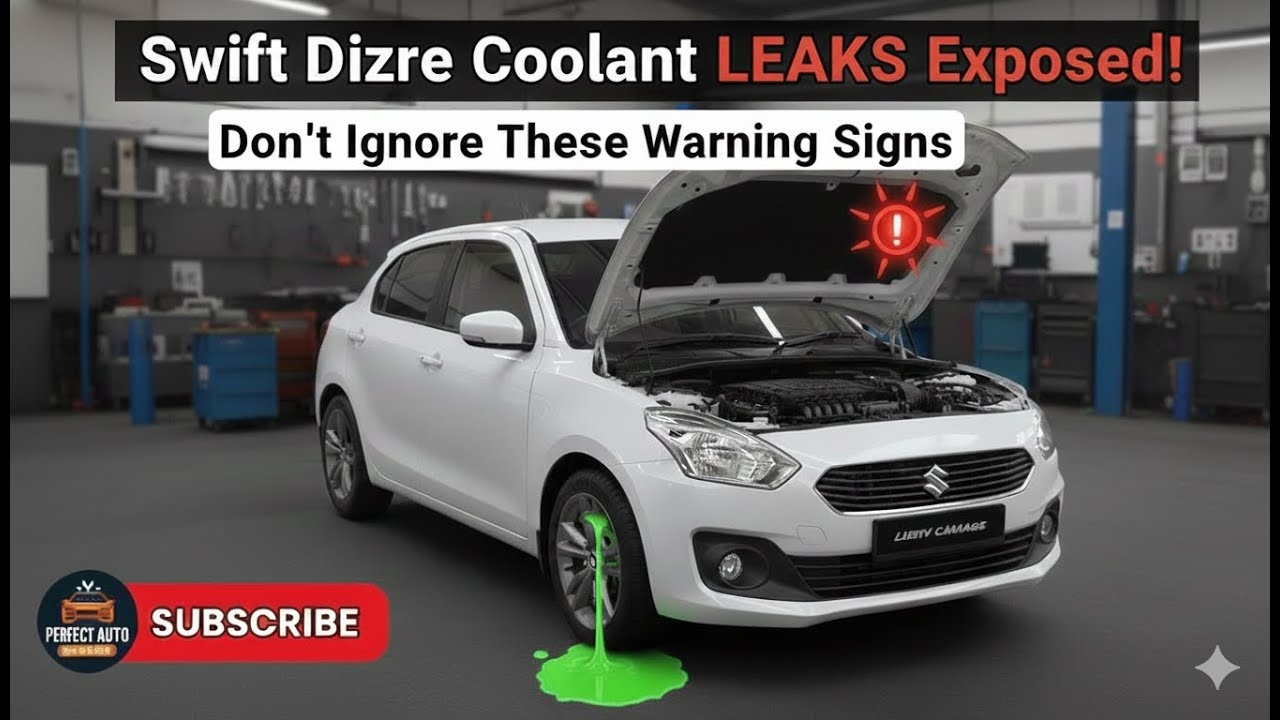 Swift Dzire Coolant LEAKS Exposed! Don't Ignore These Warning Signs