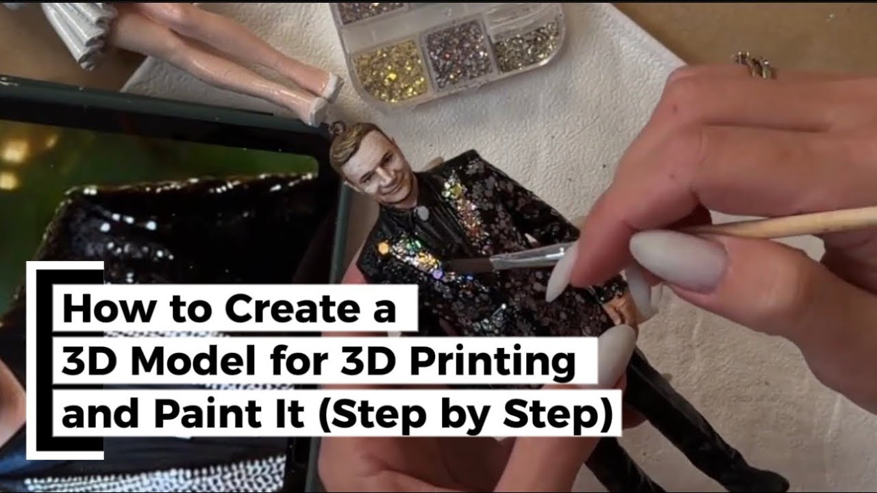 How to Create a 3D Model for 3D Printing and Paint It (Step by Step)