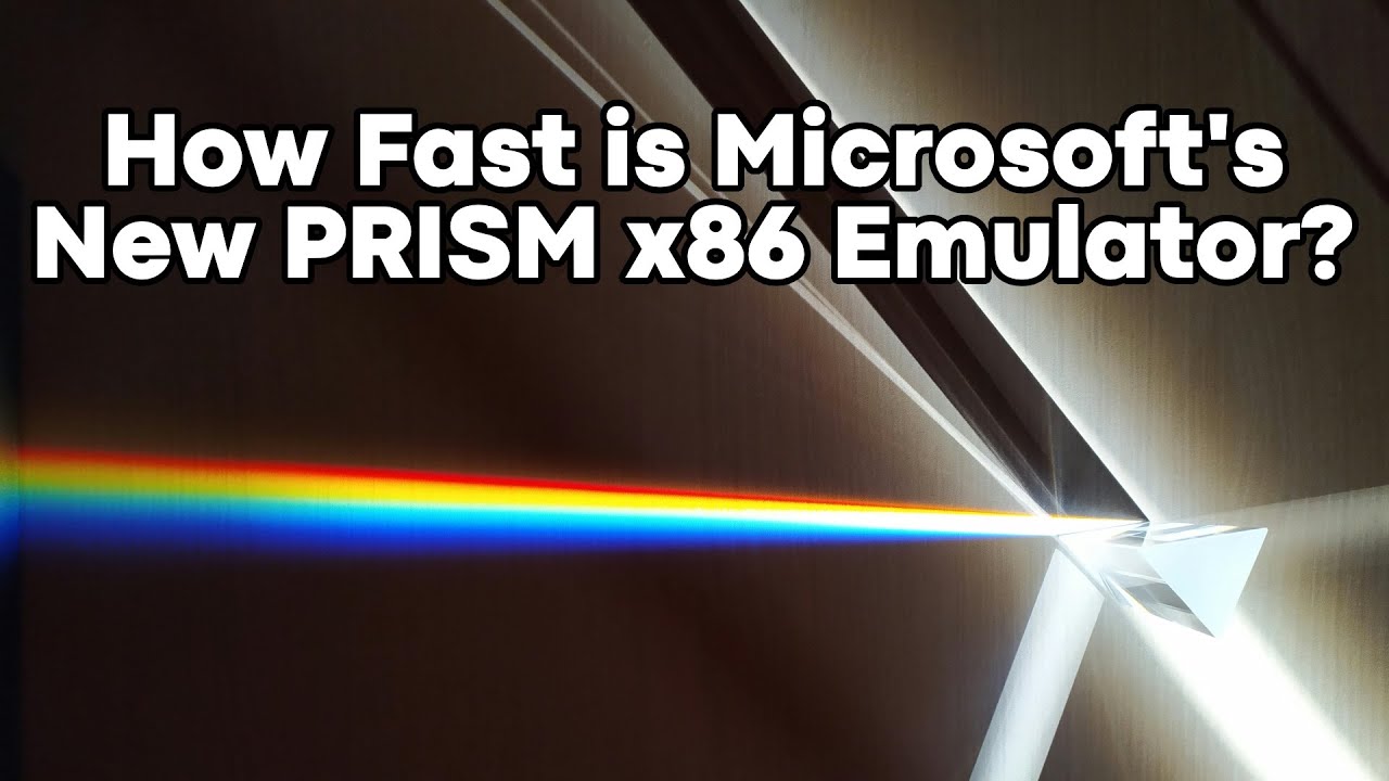 Насколько быстр новый эмулятор PRISM x86-64 от Microsoft?