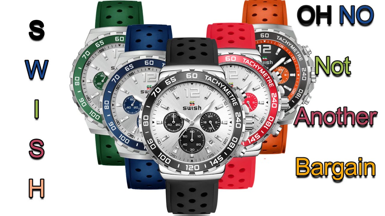 Swish Bargain Chronograph Sports Watch
