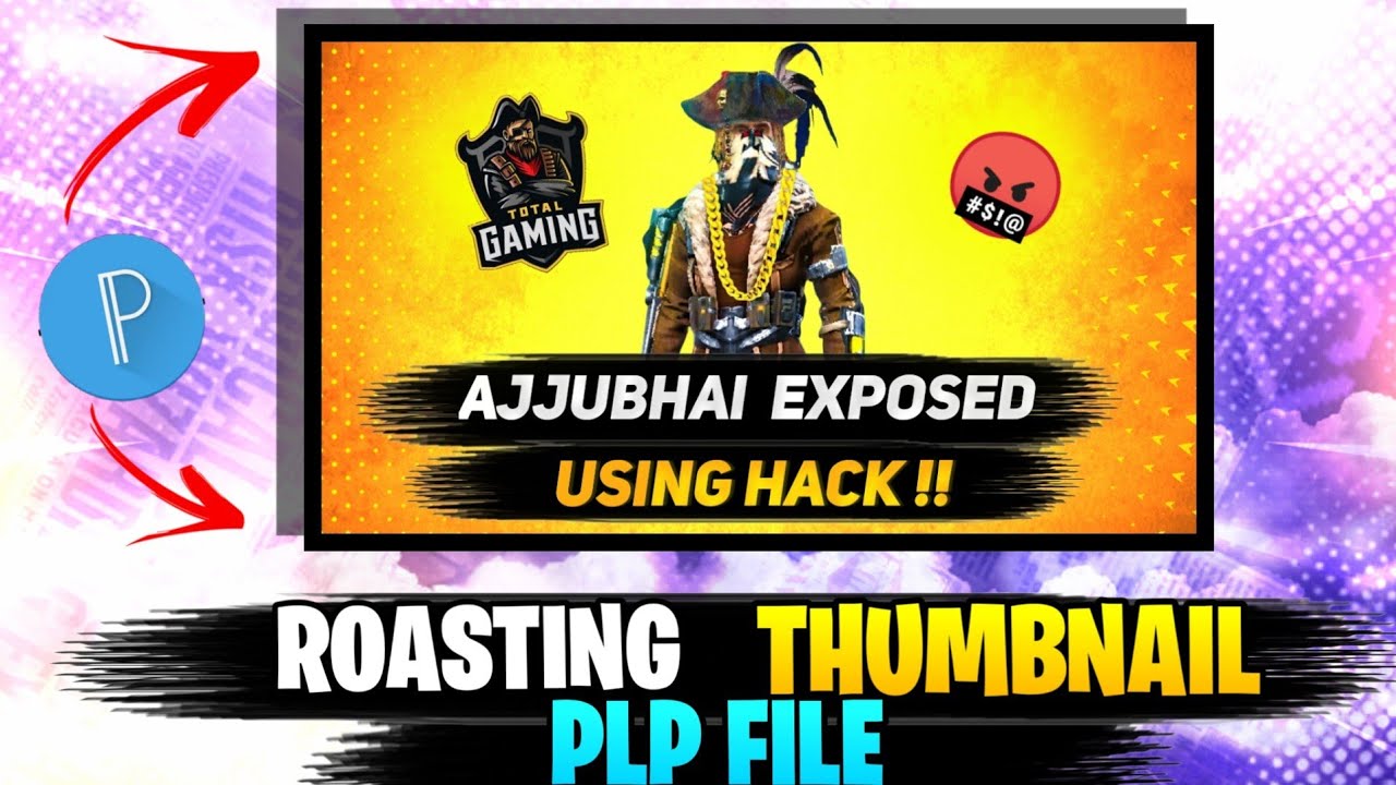 free fire thumbnail plp file || pixellab preset || roasting thumbnail plp pack like boss official