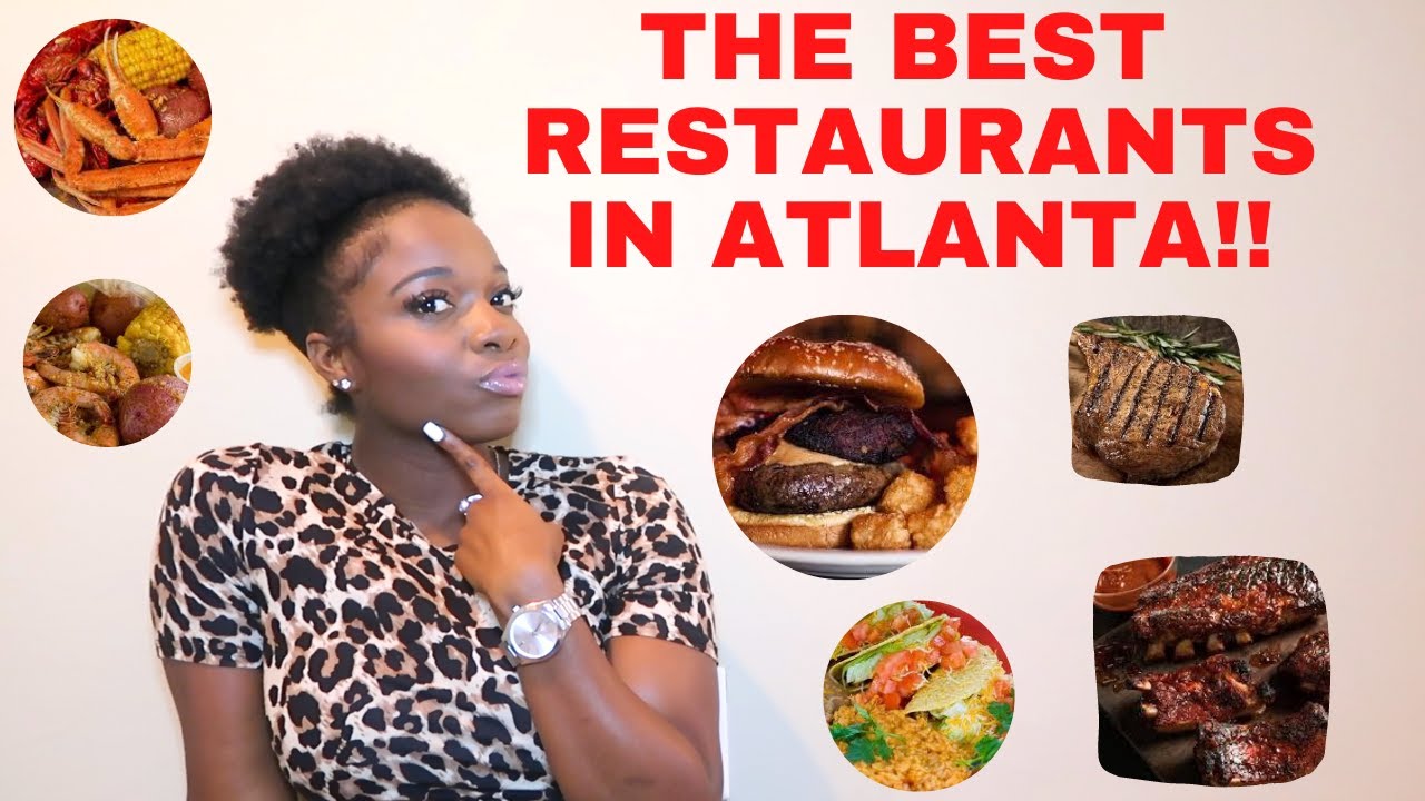 THE BEST PLACES TO EAT IN ATLANTA GEORGIA!!! VEGAN OPTIONS INCLUDED!