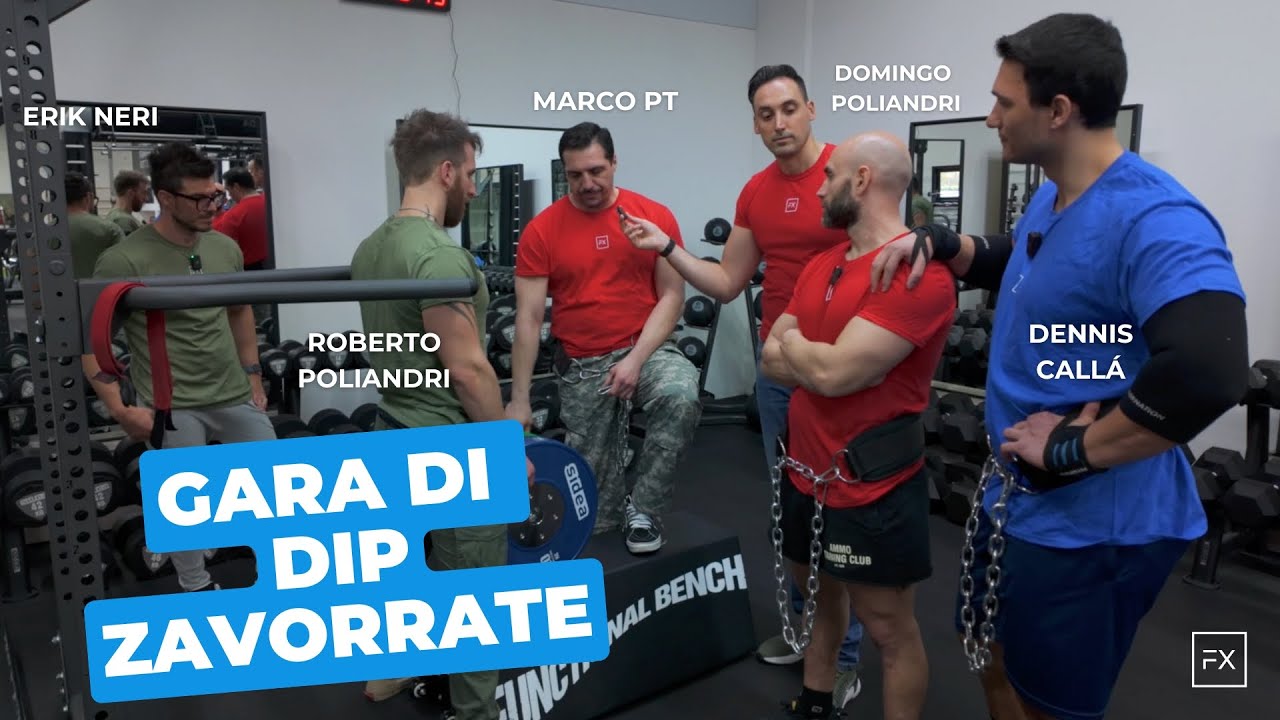 Gara di Dip Zavorrate tra Domingo Poliandri, Marco PT, Dennis Callá, Erik Neri e Roberto Poliandri