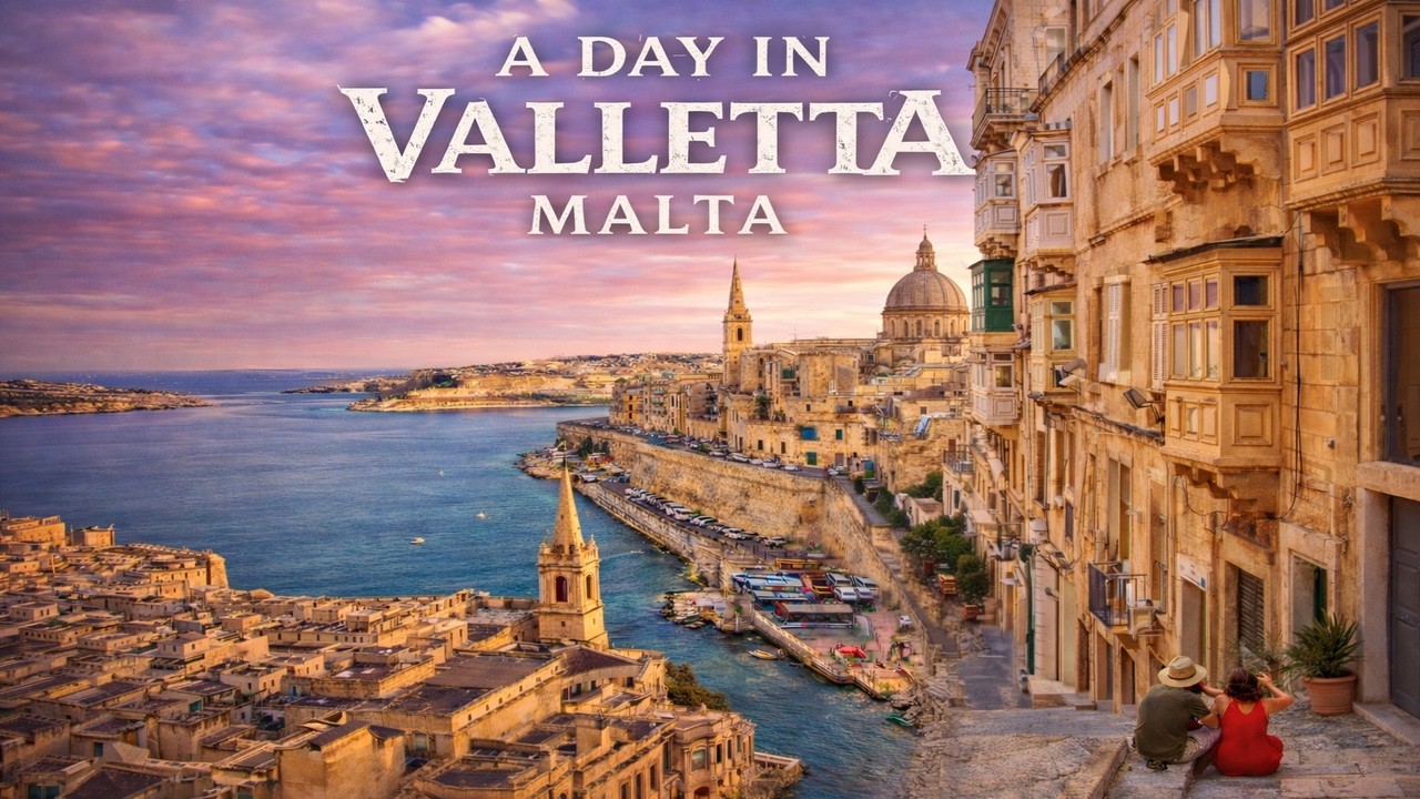 ✨🏰A Day in Valletta | Exploring Malta’s Historic Capital 🏰🌊✨