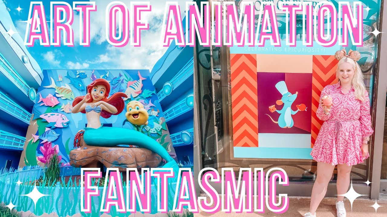 CHECKING INTO ART OF ANIMATION🎨FOOD AND WINE, FANTASMIC IS BACK!!!!! DISEMBARKING THE DISNEY WISH😭