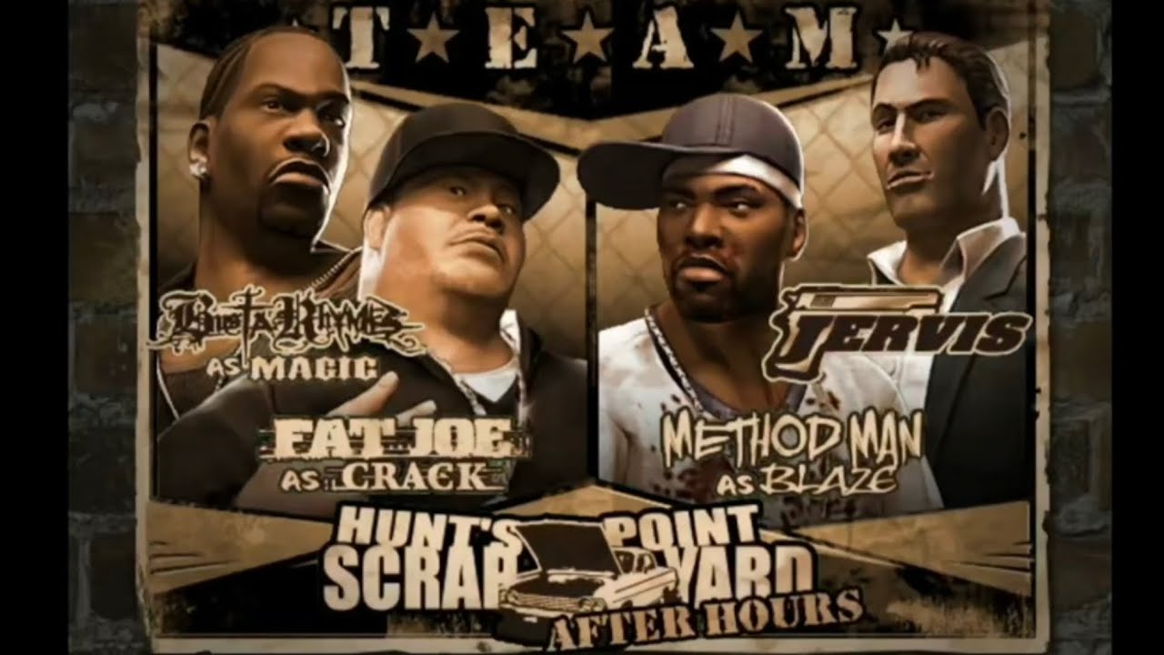 Def Jam Fight For NY | Team | Magic & Crack vs Blaze & Jervis | HUNT'S POINT SCRAR YARD After Hours