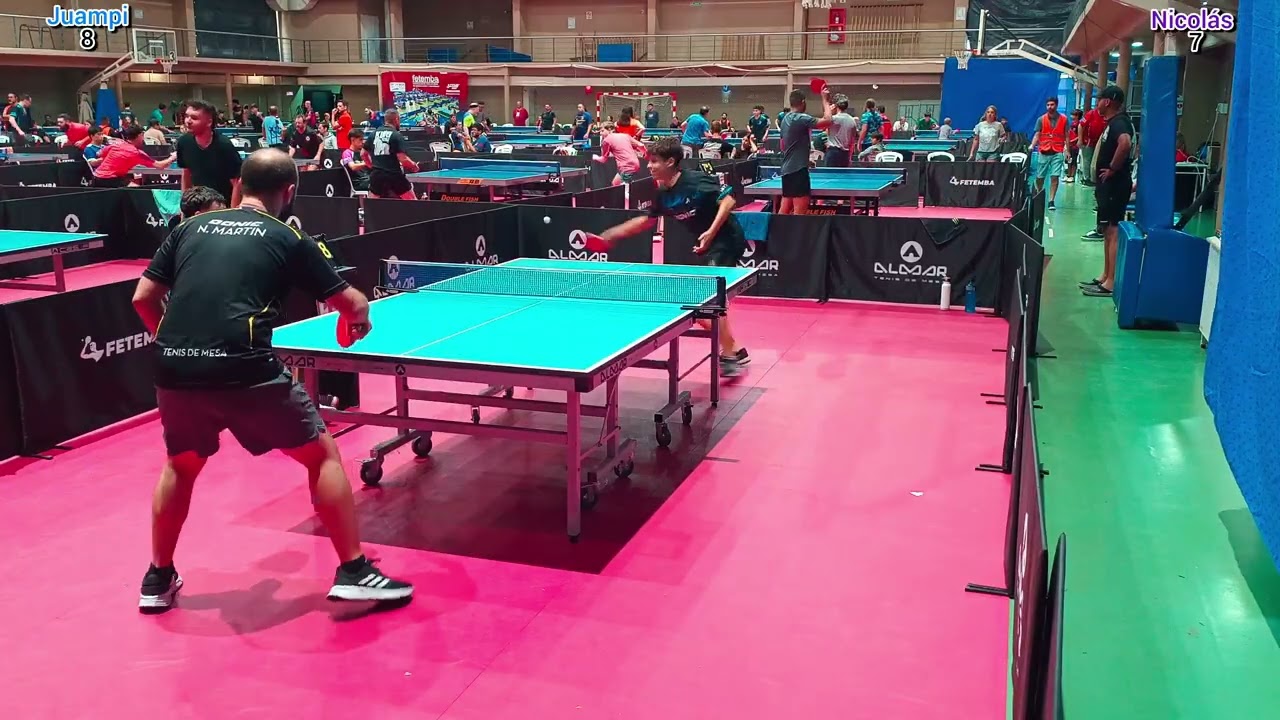 PROTOUR 2026 Cuoco Juan Pablo vs Martin Nicolás. 2da categoría fase de grupos 28/02.