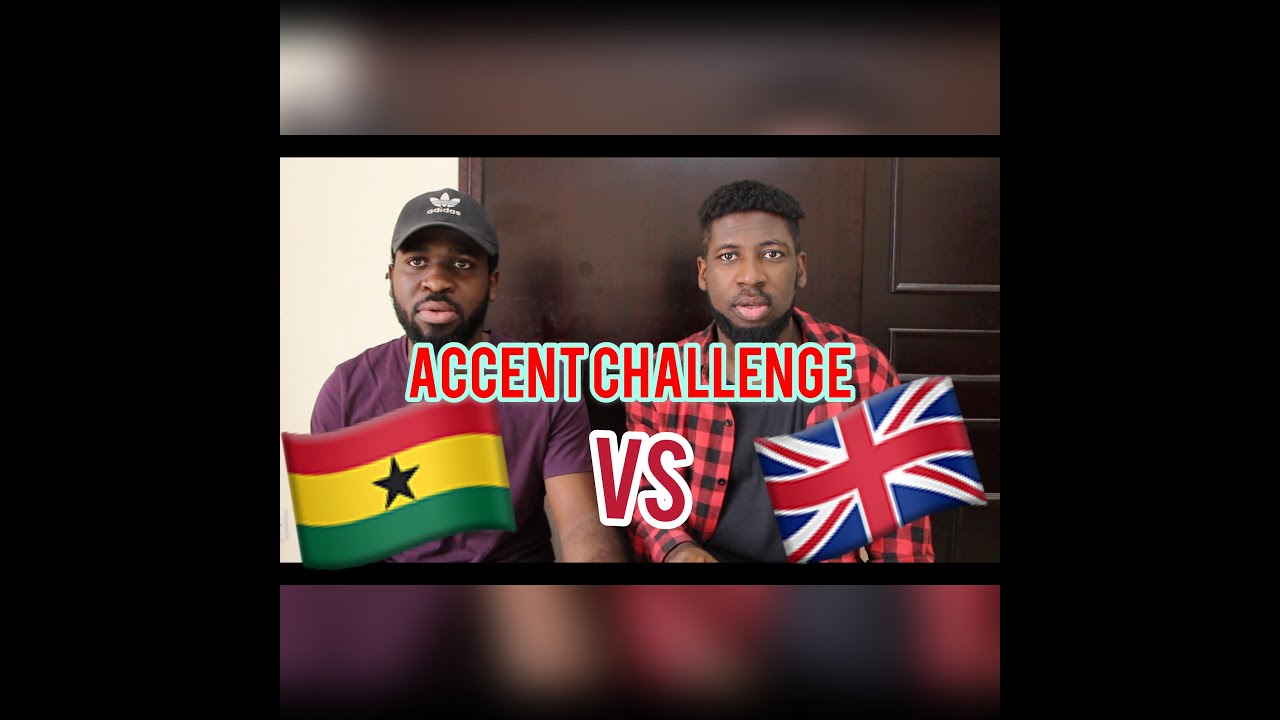 GHANA 🇬🇭vs BRITISH 🇬🇧 ACCENT CHALLENGE PT 1