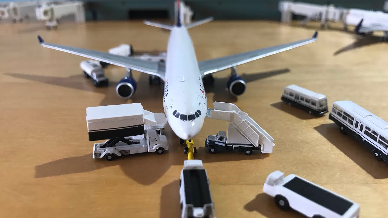 GeminiJets Ground Service and Support Vehicles Set review.