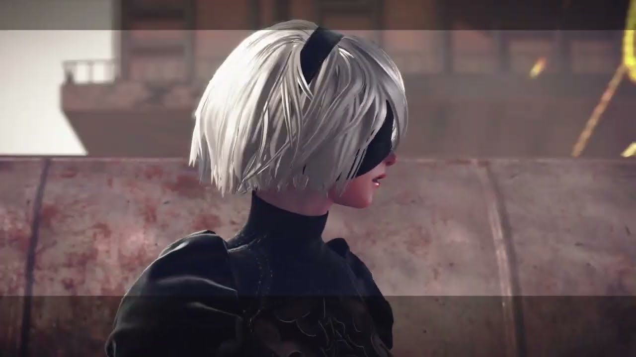 NieR Automata Gameplay (2017) - Android vs Goliath!