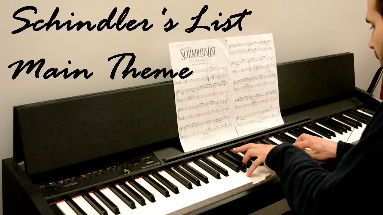 John Williams - Schindler's List Main Theme on Piano