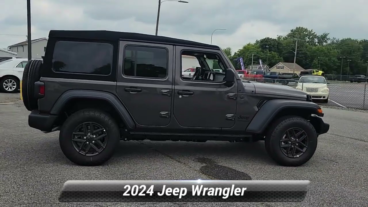New 2024 Jeep Wrangler Sport S, Smyrna, DE N24-7298