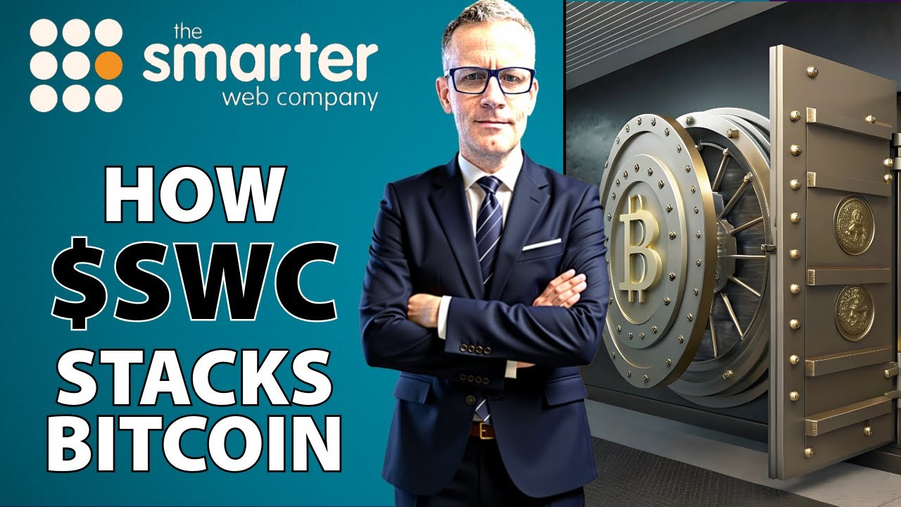 $SWC - How The Smarter Web Builds it's Bitcoin Treasury; incl ATM $swc $mstr Webley the new Saylor?